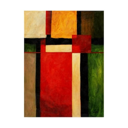 Pablo Esteban 'Bold Gematric Panels 2' Canvas Art,14x19